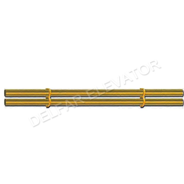 Ti-gold Hairline st.st. Round Handrail