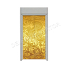 Beautiful finish High Quality Ti-gold mirror etched st.st. Landing door