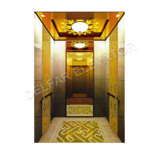 Ti-gold Luxury Hydraulic Passenger Elevator
