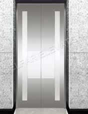 Elevator Landing Door Mirror Etching D20519