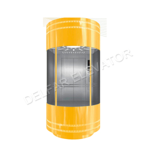 Luxurious Safety Semi-circular Observation Elevator