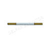 Sturdy Ti-gold Hairline St.st. Round Handrail