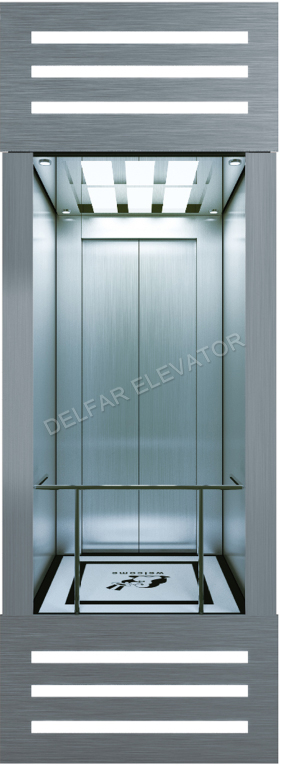 Good Performance Safety Square Observation Elevator(rear Wall Sightseeing)